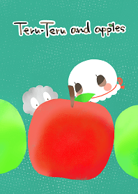 Teru-Teru and apples