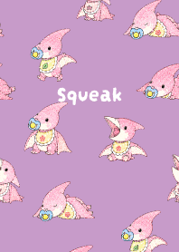 Baby Dinosaur03 light purple