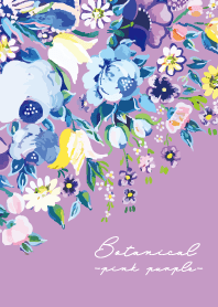 Mature Botanical -pink purple-