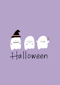 Halloween with not scary ghost