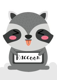 Love Cute Raccoon Theme