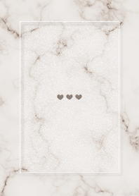 Simple Heart and Marble brown05_2