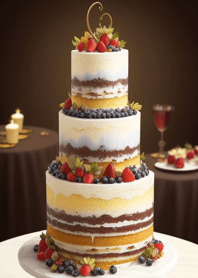 Strawberry chocolate cake 758C96