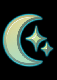 beauty Simple luminous Star and Moon 1