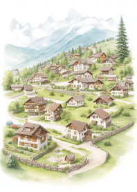 หมู่บ้านในหุบเขา