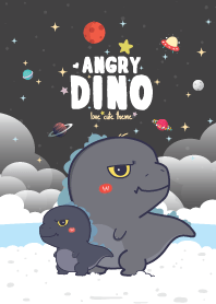 Angry Dino Seaside Black