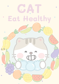 Cat eat healthy!