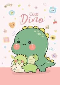 Dino Lover & Friends Pink