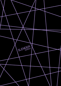 SLENDER GARDEN <PURPLE/BLACK>