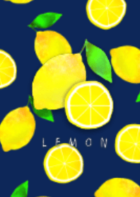 Lemon and blue