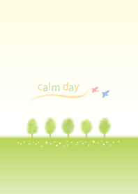 a calm day