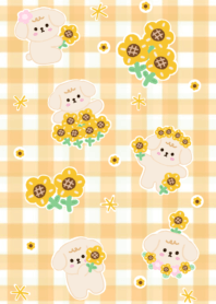 ปั๊ปปี้น้อย x ดอกทานตะวัน v.5