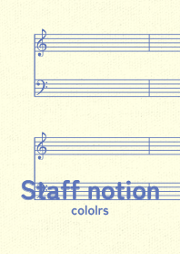 staff notation2 Navy blue
