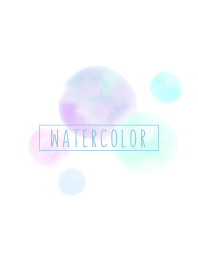 Watercolor:Polka dot/White WV