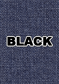 デニム x ブラック