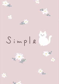 Cute cats and flowers, Scandinavian1.