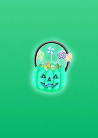 ハッピーハロウィンブルーグリーン