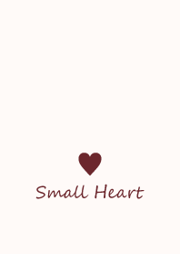 Small Heart *Bordeaux*