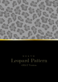 Leopard Pattern - BLACK GRAY 31