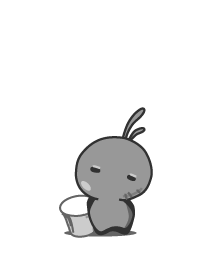 rabbit staring-87
