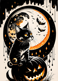 halloween cat 160E1a