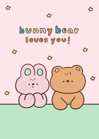 bunny bear loves you!