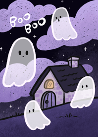 spooky boo boo | black version