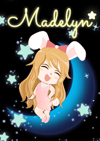 Madelyn - Bunny girl on Blue Moon