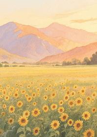 ทานตะวันในทุ่งกว้าง