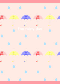 Umbrella and raindrops2 on LP