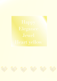 Happy Elegance Jewel Heart yellow