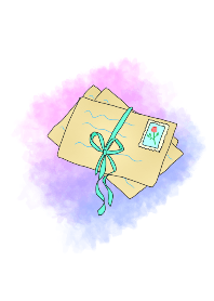 Pastel envelope theme