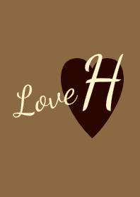LOVE INITIAL "H" THEME 25