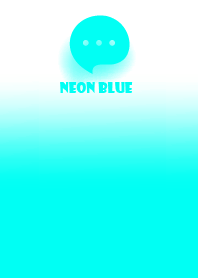 Neon Blue & White Theme V.4