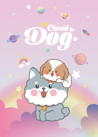 Dog Cloud Galaxy Cutie