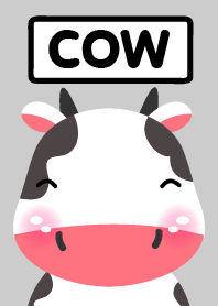 Simple Cute Cow theme Vr.1