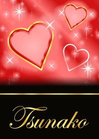 Tsunako-name-Love forecast-Red Heart