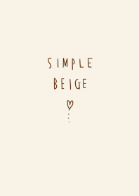beige heart Theme.