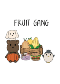 ineedsaturday :- fruit gang (ver.color)
