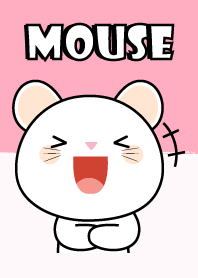 So Cute White Mouse Theme