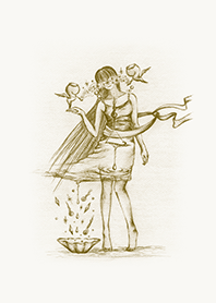 Surreal, beautiful fairy "Lan"