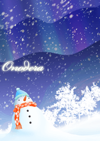 Onodera Snowman & Aurora