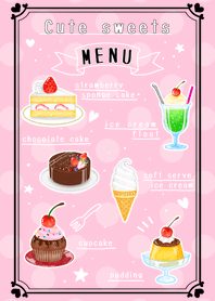 かわいいお菓子 -light pink-【改訂】