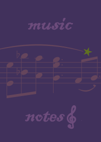 [R] Music Notes + Grape |os