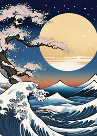 Ukiyo-e Mountains, Seas 3e7A37