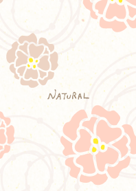 Dull color ripple flower