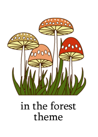 in the forest theme