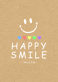 HAPPY SMILE KRAFT 5color -MEKYM- 2