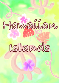 Hawaiian Islands Theme Lemon lime ver.