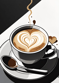 コーヒーを一杯飲んで  dbEdFD